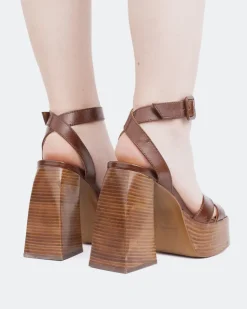 Women L'INTERVALLE Legacy Chestnut Leather