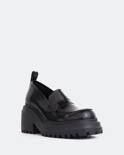 Women L'INTERVALLE Legend Black Leather