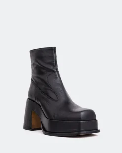 Women L'INTERVALLE Lepic Black Leather