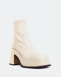 Women L'INTERVALLE Lepic Off White Leather