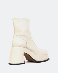 Women L'INTERVALLE Lepic Off White Leather