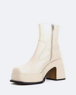 Women L'INTERVALLE Lepic Off White Leather