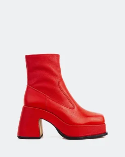Women L'INTERVALLE Lepic Red Leather