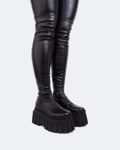 Women L'INTERVALLE Letar Black Stretch