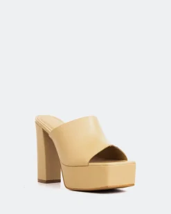 Women L'INTERVALLE Leva Camel Leather