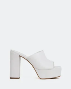 Women L'INTERVALLE Leva White Leather
