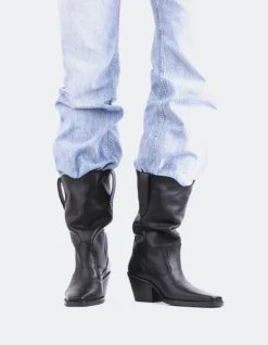 Women L'INTERVALLE Lewisham Black Leather