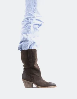 Women L'INTERVALLE Lewisham Brown Suede