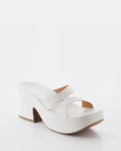 Women L'INTERVALLE Lexus Off White Leather
