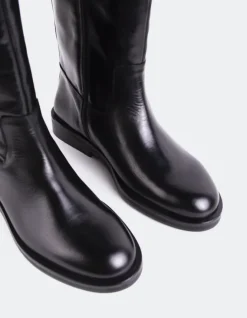 Women L'INTERVALLE Lherma Black Leather