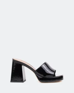 Women L'INTERVALLE Lido, Black Naplack/Naplack Noir