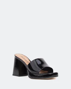 Women L'INTERVALLE Lido, Black Naplack/Naplack Noir