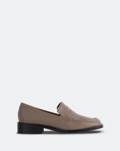Women L'INTERVALLE Londra Taupe Leather