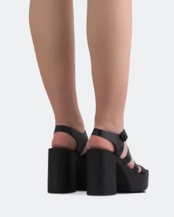 Women L'INTERVALLE Loup Black Leather