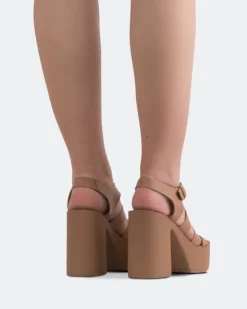 Women L'INTERVALLE Loup Nude Leather