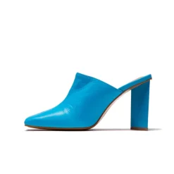 Women L'INTERVALLE Loutro Electric Blue Leather