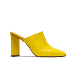 Women L'INTERVALLE Loutro Yellow Leather