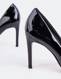 Women L'INTERVALLE Love Black Patent