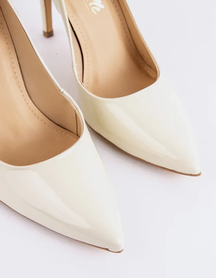 Women L'INTERVALLE Love Off White Patent