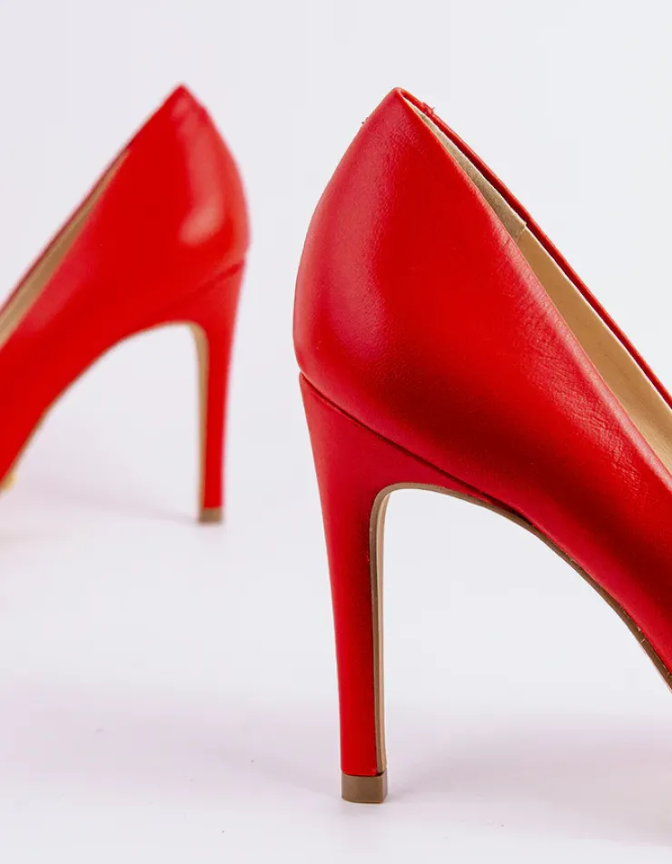 Women L'INTERVALLE Love Red Leather