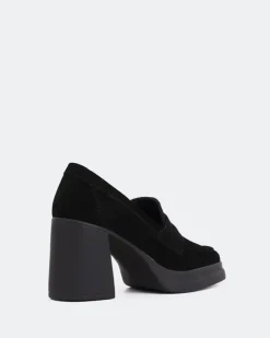 Women L'INTERVALLE Mantova Black Suede