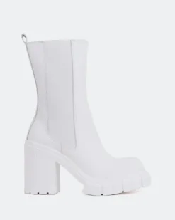 Women L'INTERVALLE Maple White Leather