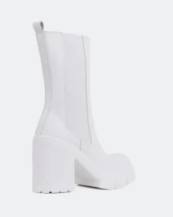 Women L'INTERVALLE Maple White Leather