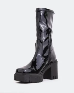 Women L'INTERVALLE Marlow Black Patent