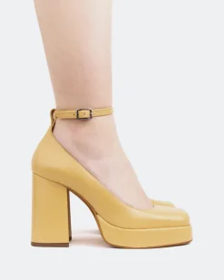 Women L'INTERVALLE Mash, Camel Leather/Cuir Chameau