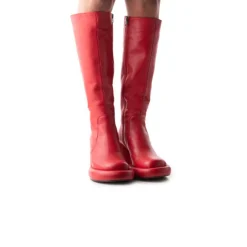 Women L'INTERVALLE Maverik Red Leather