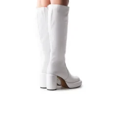 Women L'INTERVALLE Maverik White Leather