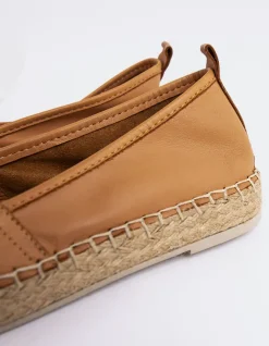 Women L'INTERVALLE Medusa Tan Leather