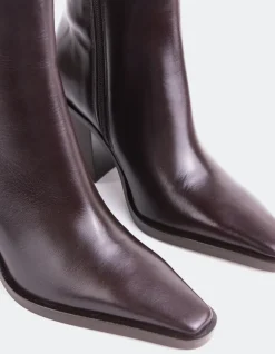 Women L'INTERVALLE Meraly Dark Brown Leather