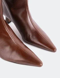Women L'INTERVALLE Merit Chestnut Leather