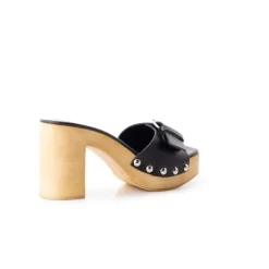 Women L'INTERVALLE Micro Black Leather