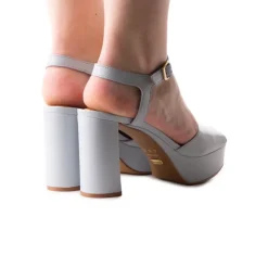 Women L'INTERVALLE Minorca Blue Leather