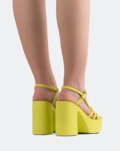 Women L'INTERVALLE Minou Yellow Leather
