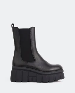 Women L'INTERVALLE Mission Black Leather