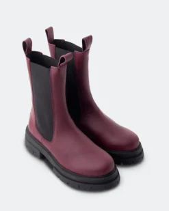 Women L'INTERVALLE Missouri Bordeau Leather