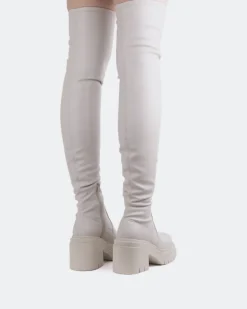 Women L'INTERVALLE Mitcham Off White Stretch