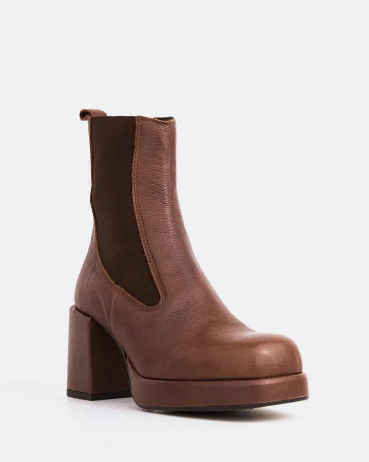 Women L'INTERVALLE Montagne Tan Leather