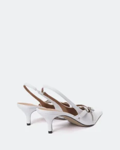 Women L'INTERVALLE Montrose White Leather