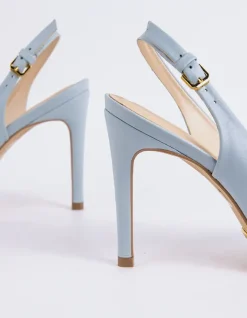 Women L'INTERVALLE Morisha Blue Leather