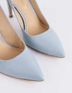 Women L'INTERVALLE Morisha Blue Leather