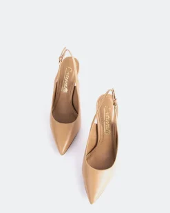 Women L'INTERVALLE Morisha Camel Leather