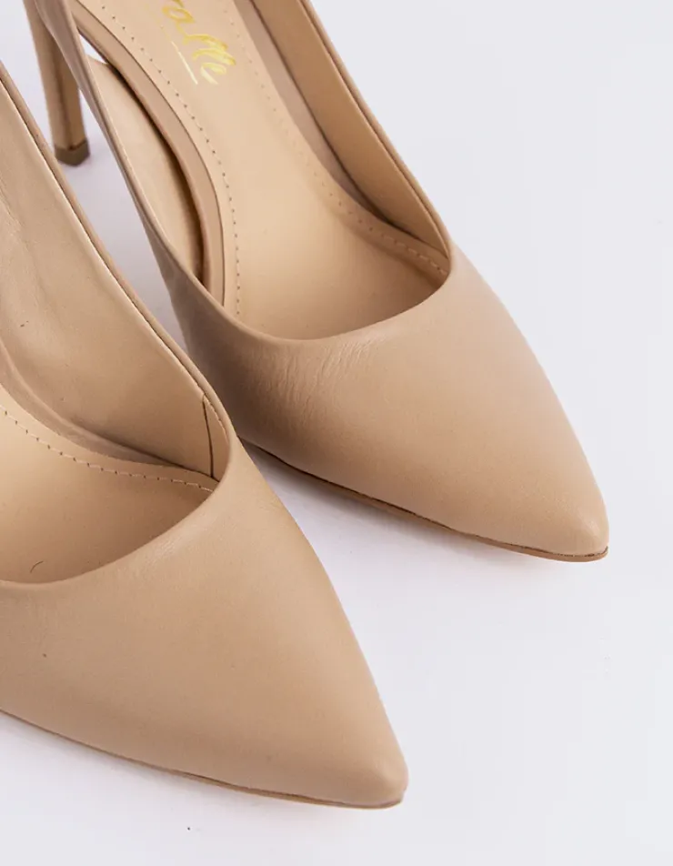 Women L'INTERVALLE Morisha Nude Leather