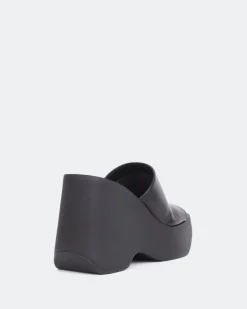 Women L'INTERVALLE Moss Black Leather