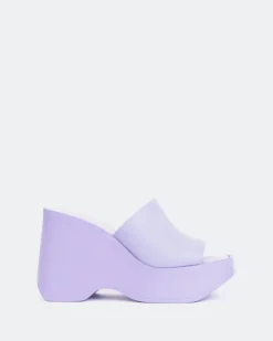 Women L'INTERVALLE Moss Lilac Leather