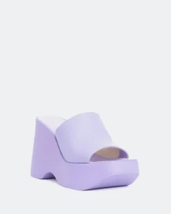 Women L'INTERVALLE Moss Lilac Leather