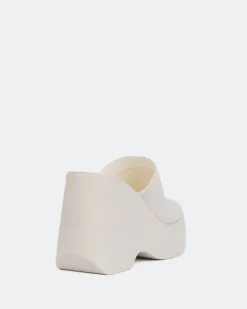 Women L'INTERVALLE Moss Off White Leather